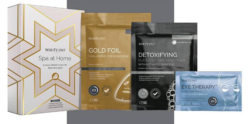As winter looms, Beauty Pro launches three new mask sets to help rejuvenate skin
