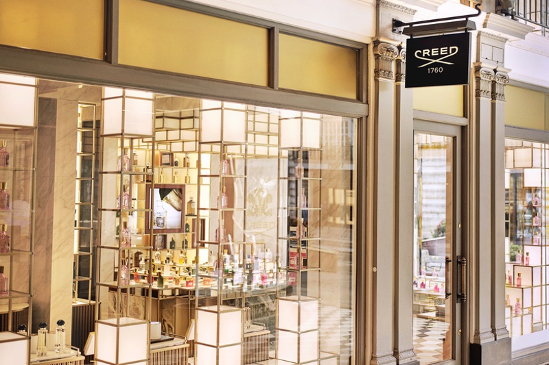 The boutique is situated in Grade-II listed 1920s Quadrant Arcade in London's Regent Street