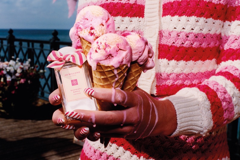 Jo Malone London's latest scent Raspberry Ripple is a fruit cologne inspired by the classic English ice cream flavour