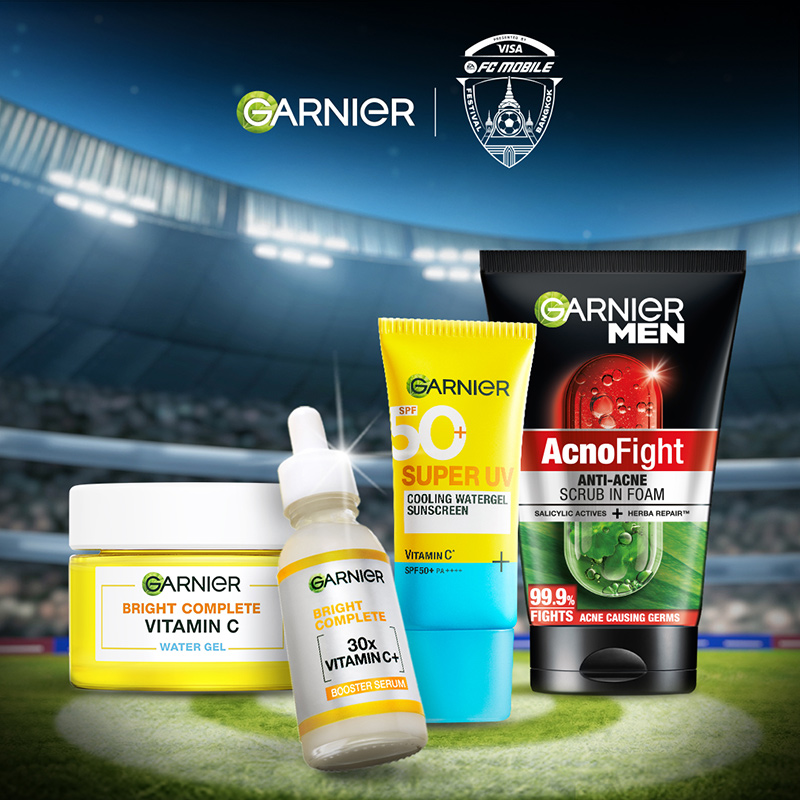 Garnier targets men by engaging the gaming community through exclusive partnership with the inaugural FC Mobile Festival Bangkok 2025