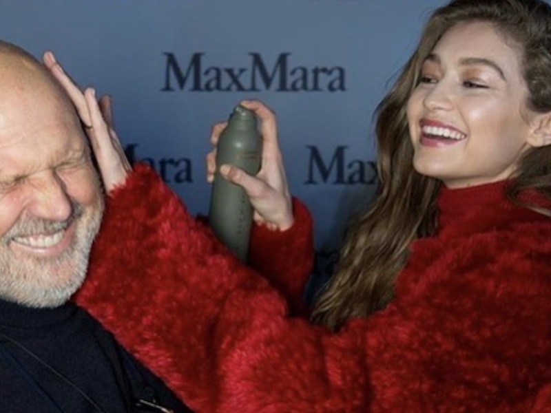 Sam McKnight is stylist to the stars, with clients including model Gigi Hadid