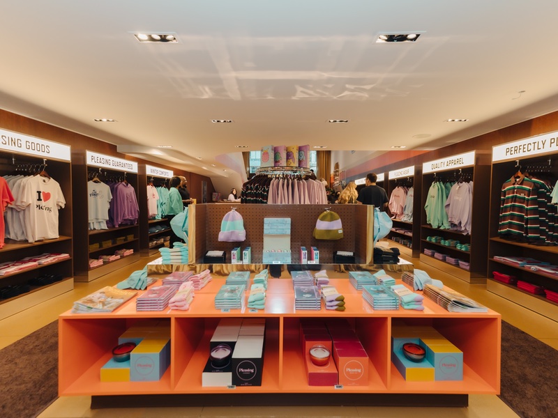 Inside Pleasing's New York festive pop-up
