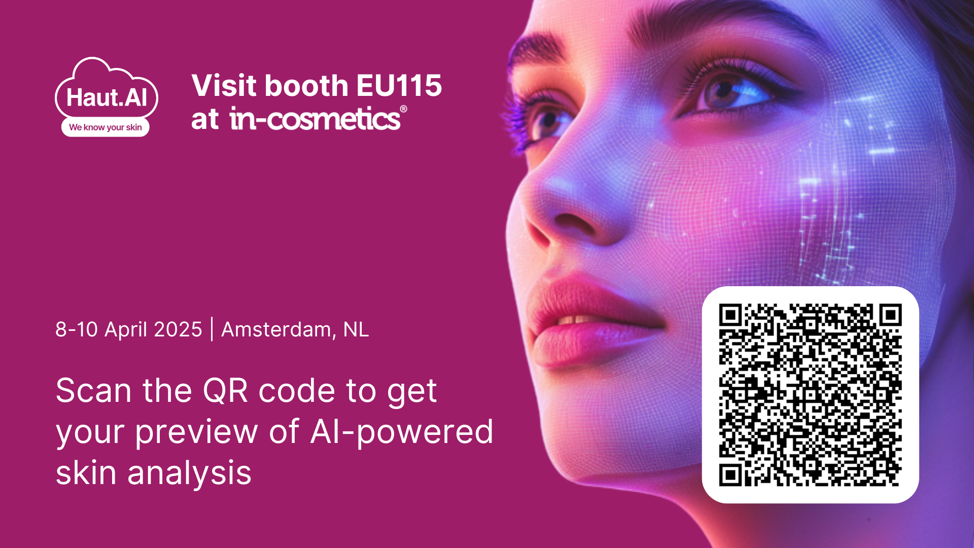 Haut.AI reveals exclusive preview of AI Skin Analysis ahead of In-Cosmetics Global 2025