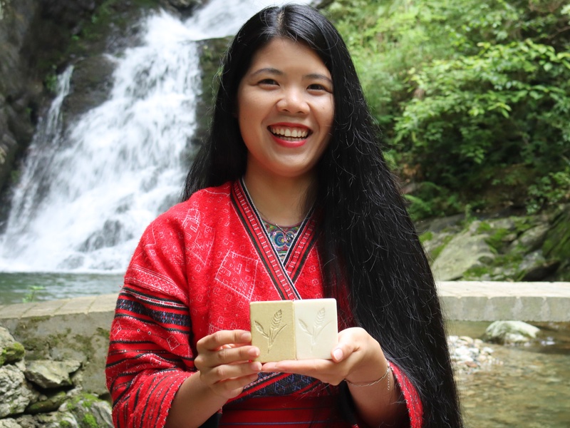 The women of the Red Yao tribe have been washing their hair in rice water for years