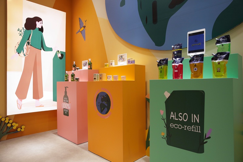 Inside L’Occitane’s #MEGA Hong Kong sustainability concept store