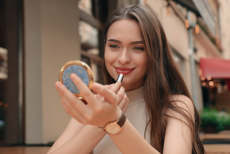 Concealers have taken over lipstick-use in France
