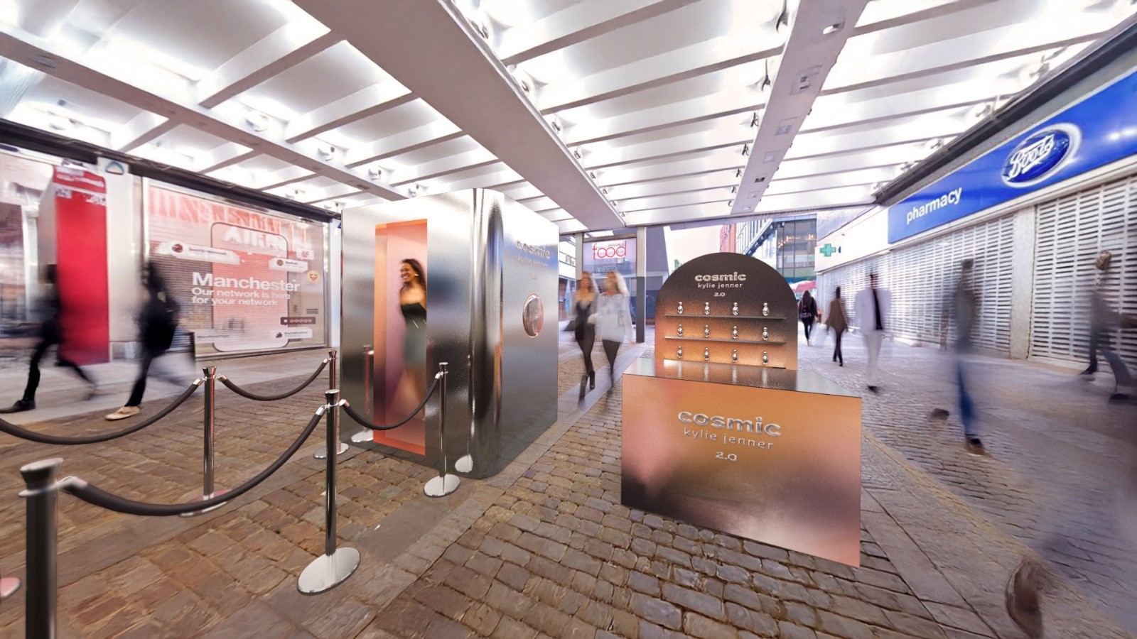Kylie Jenner's Cosmic 2.0 fragrance will be celebrated at a new pop-up