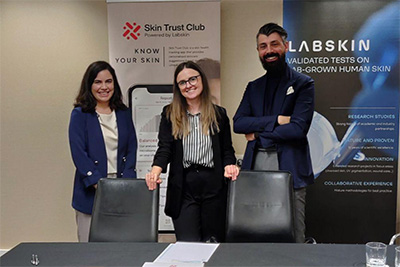 Labskin and Skin Trust Club Visit the UK, USA and Europe in a whirlwind of conferences