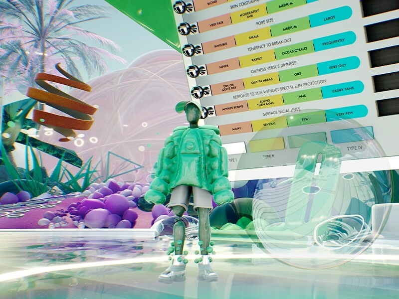 Clinique entered the metaverse this year with its virtual Clinique Lab