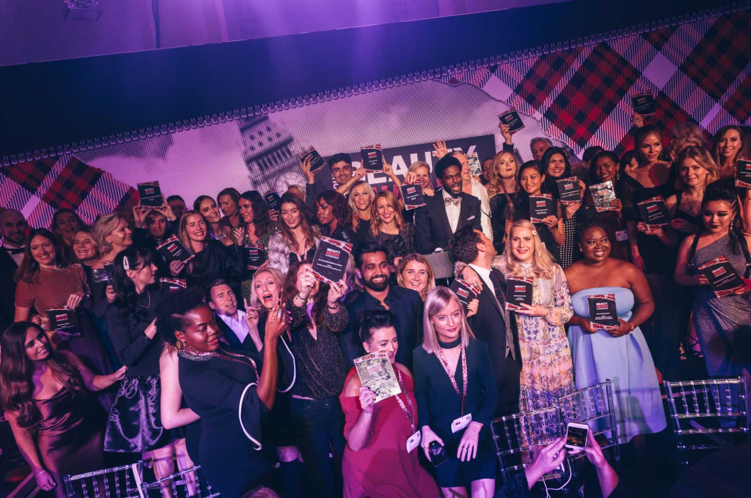 The 2019 Pure Beauty Award winners at 8 Northumberland Avenue