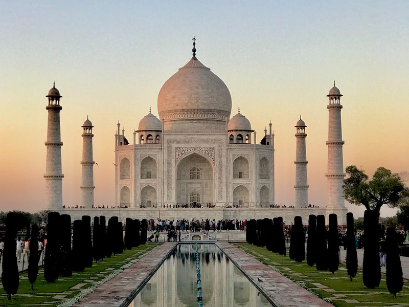The Indian fragrance house uses motifs from the Taj Mahal within its packaging 