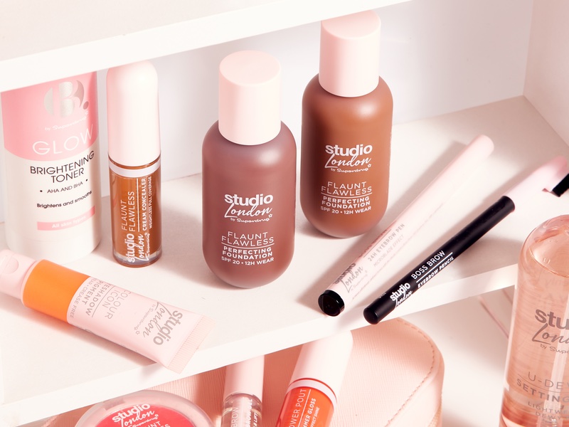 Superdrug's own brand make-up range Studio London